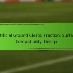 Artificial Ground Cleats: Traction, Surface Compatibility, Design