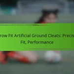 Narrow Fit Artificial Ground Cleats: Precision, Fit, Performance